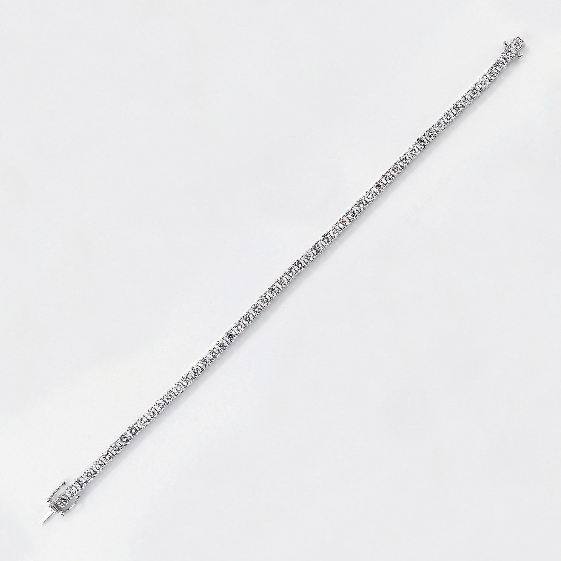 BRACCIALE TENNIS IN ORO E DIAMANTI