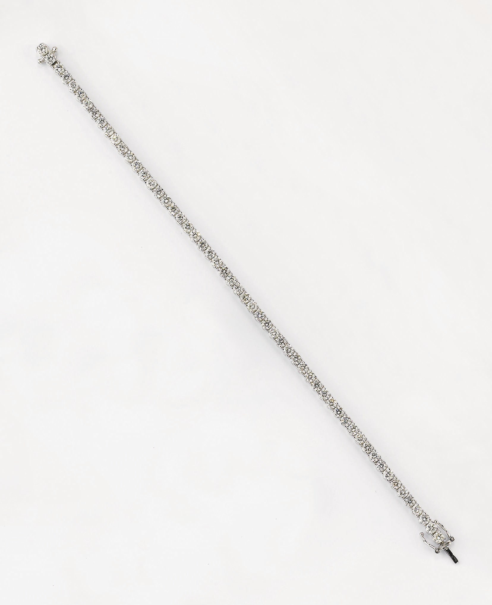 BRACCIALE TENNIS IN ORO E DIAMANTI