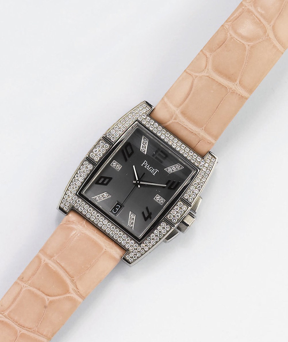OROLOGIO IN ORO E BRILLANTI, PIAGET