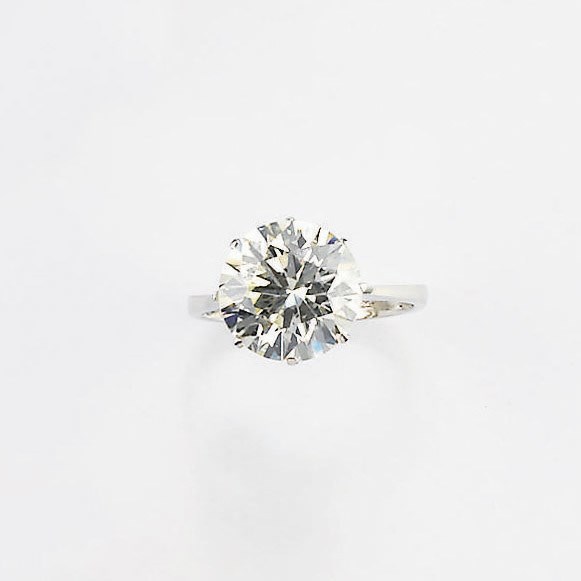 ANELLO IN ORO BIANCO CON BRILLANTE