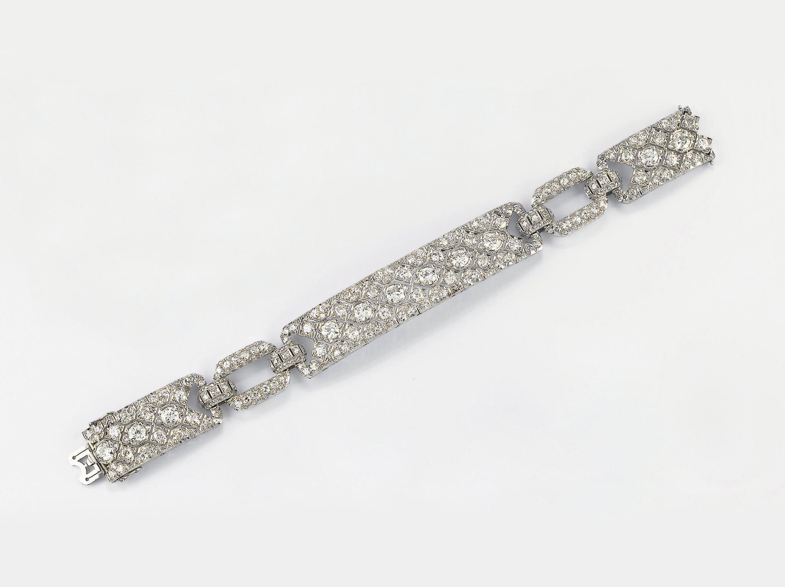 BRACCIALE ART DECO IN BRILLANTI
