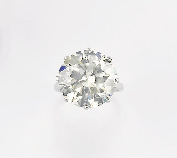 ANELLO CON BRILLANTE TAGLIO VECCHIO
