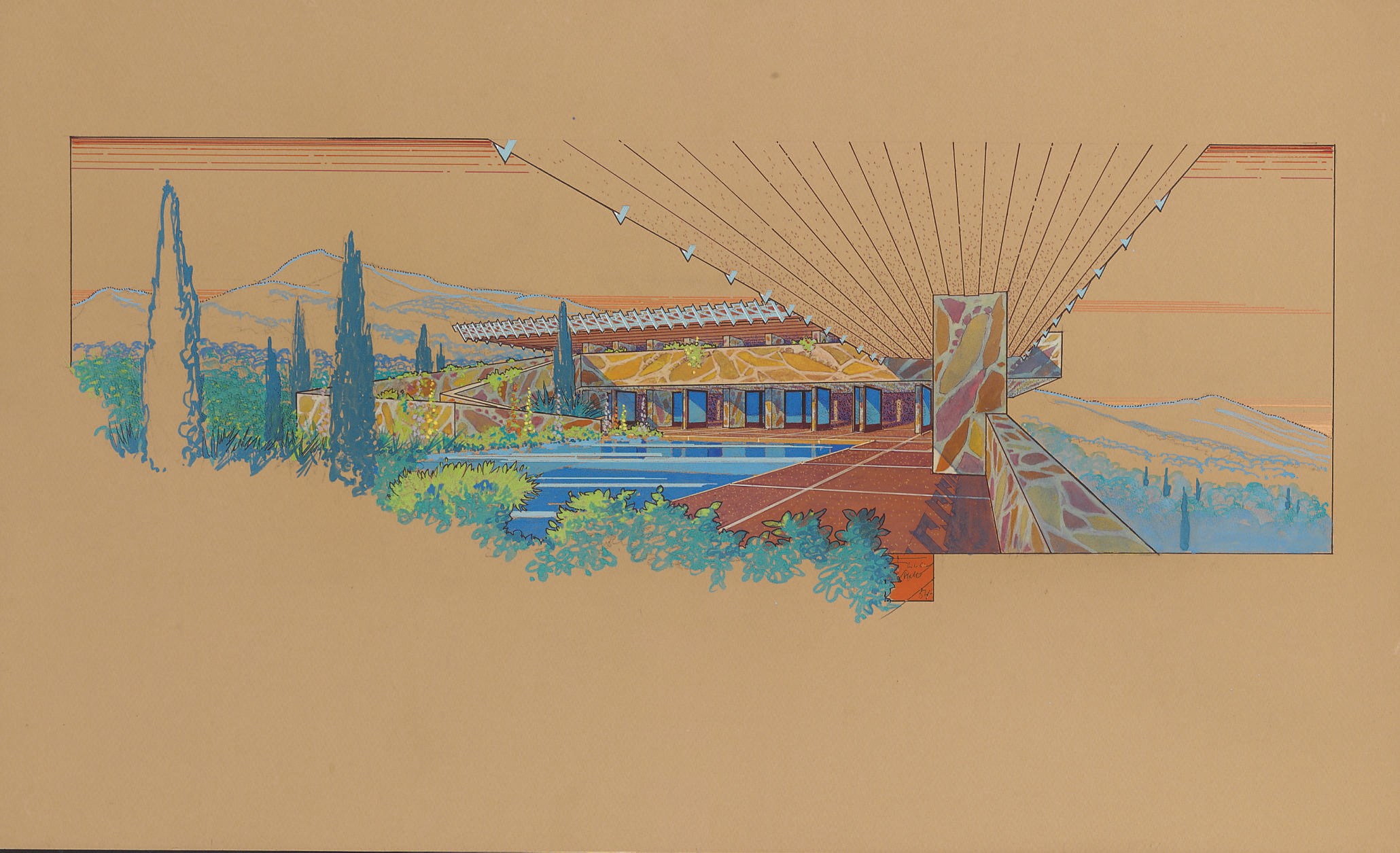 FRANK LLOYD WRIGHT (1867-1959)
