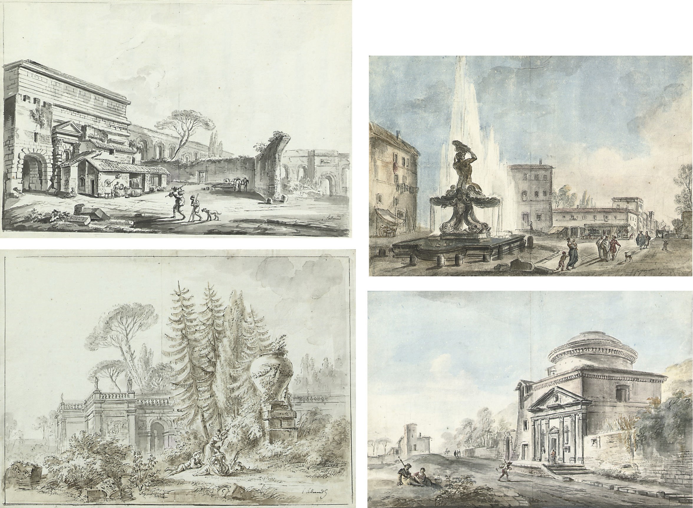 Jean-Baptiste Lallemand (Dijon 1716-1803 Paris)