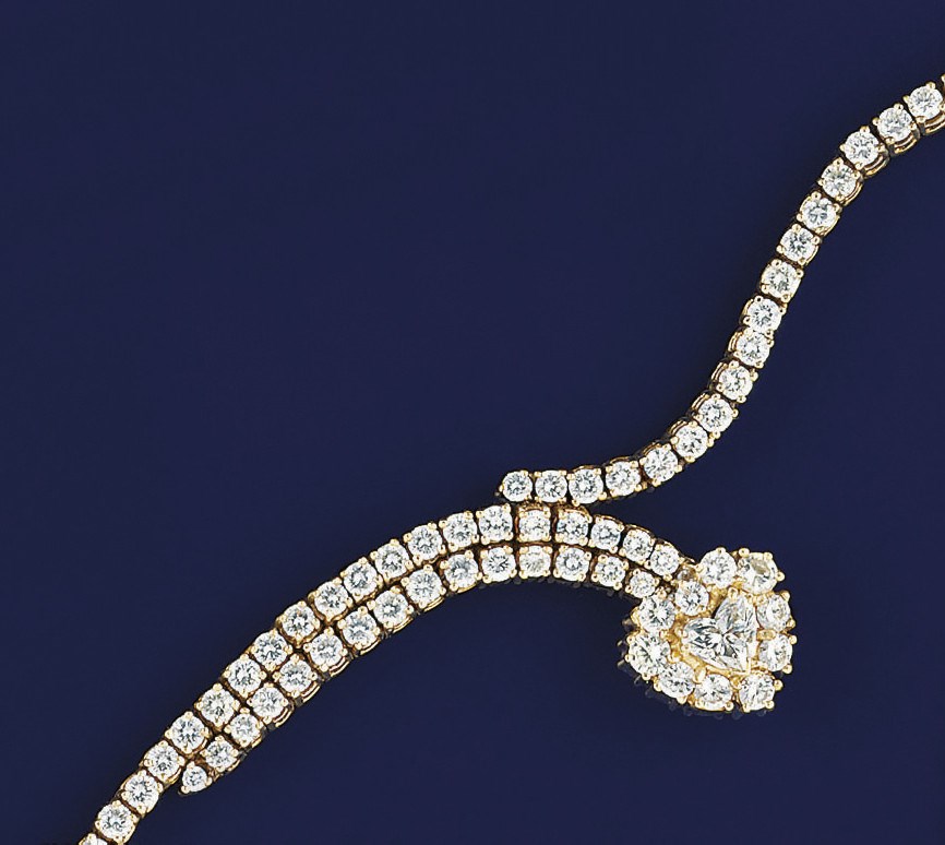 A diamond bracelet, by Chopard