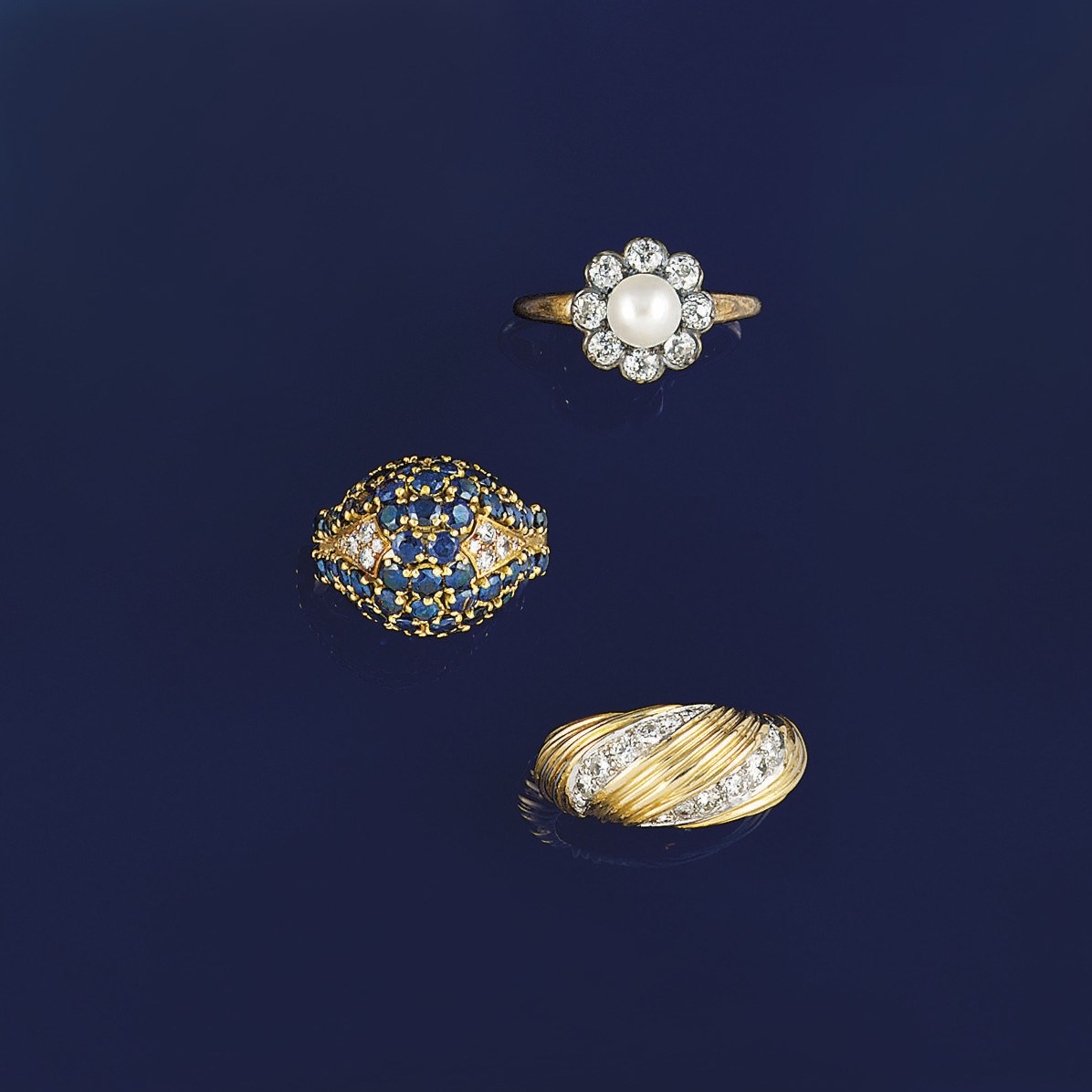 Nine rings