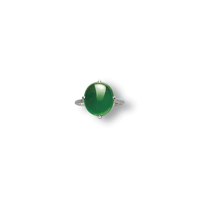 A JADEITE RING