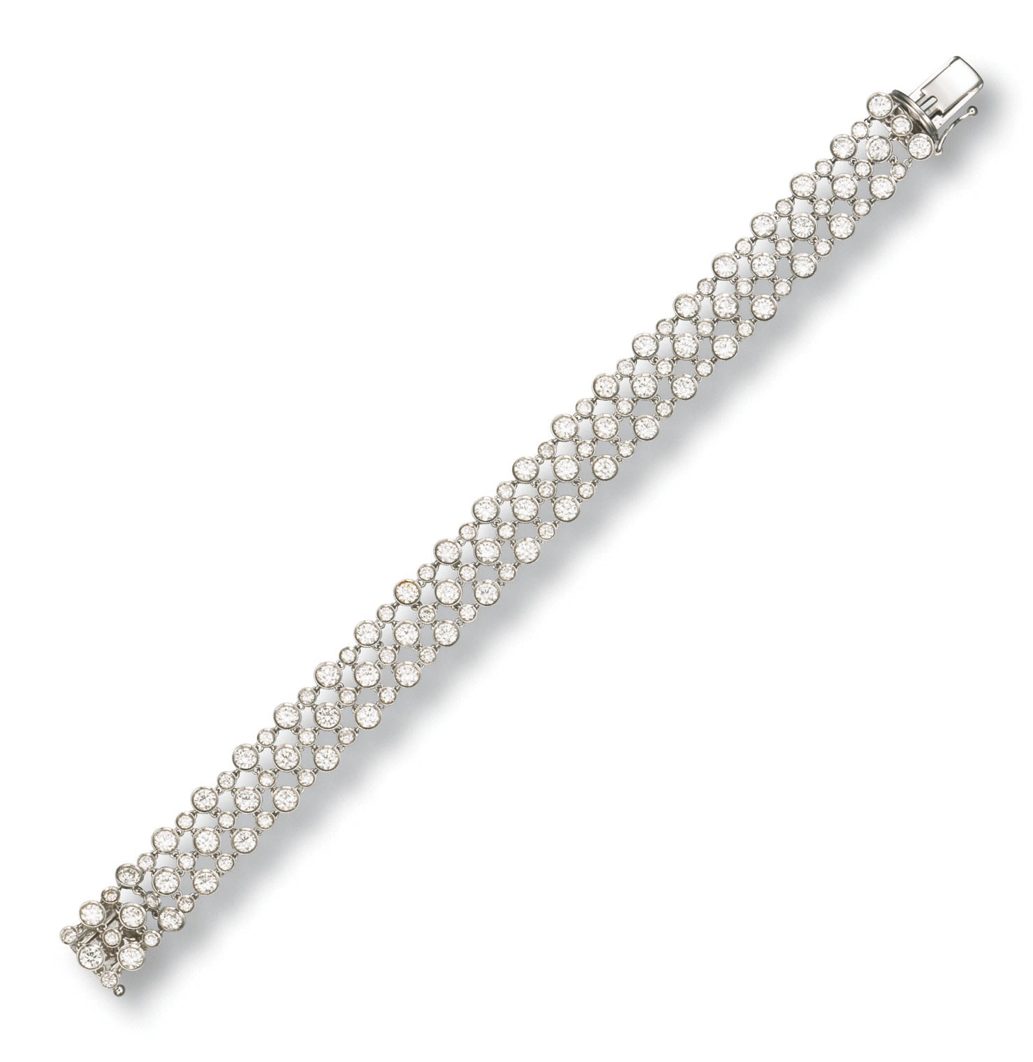A DIAMOND BRACELET, BY SCAVIA