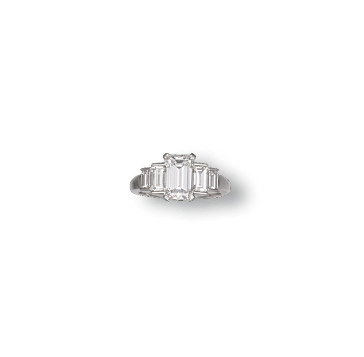 A DIAMOND RING, BY MIKIMOTO