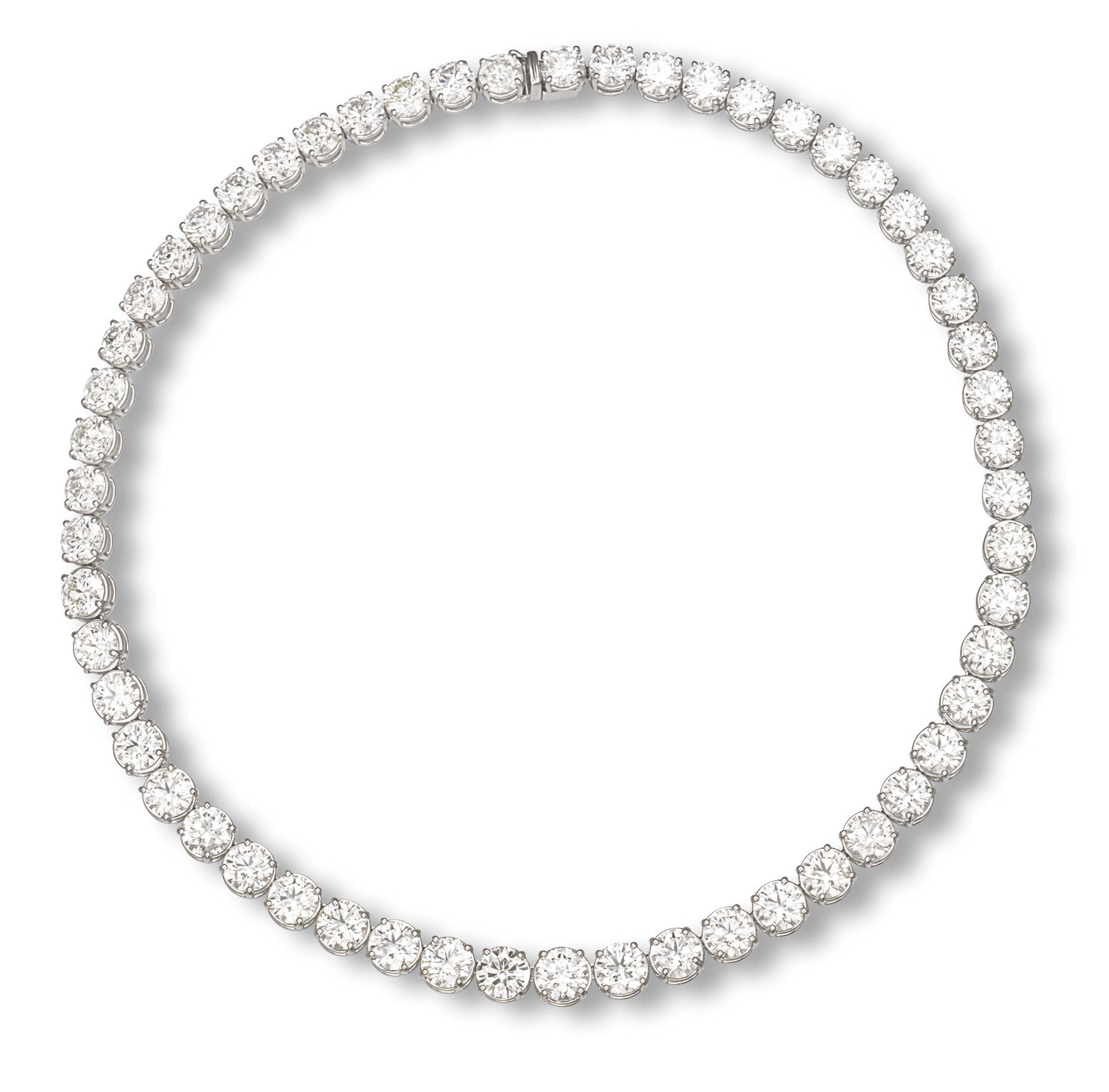 A DIAMOND RIVIERÈ NECKLACE