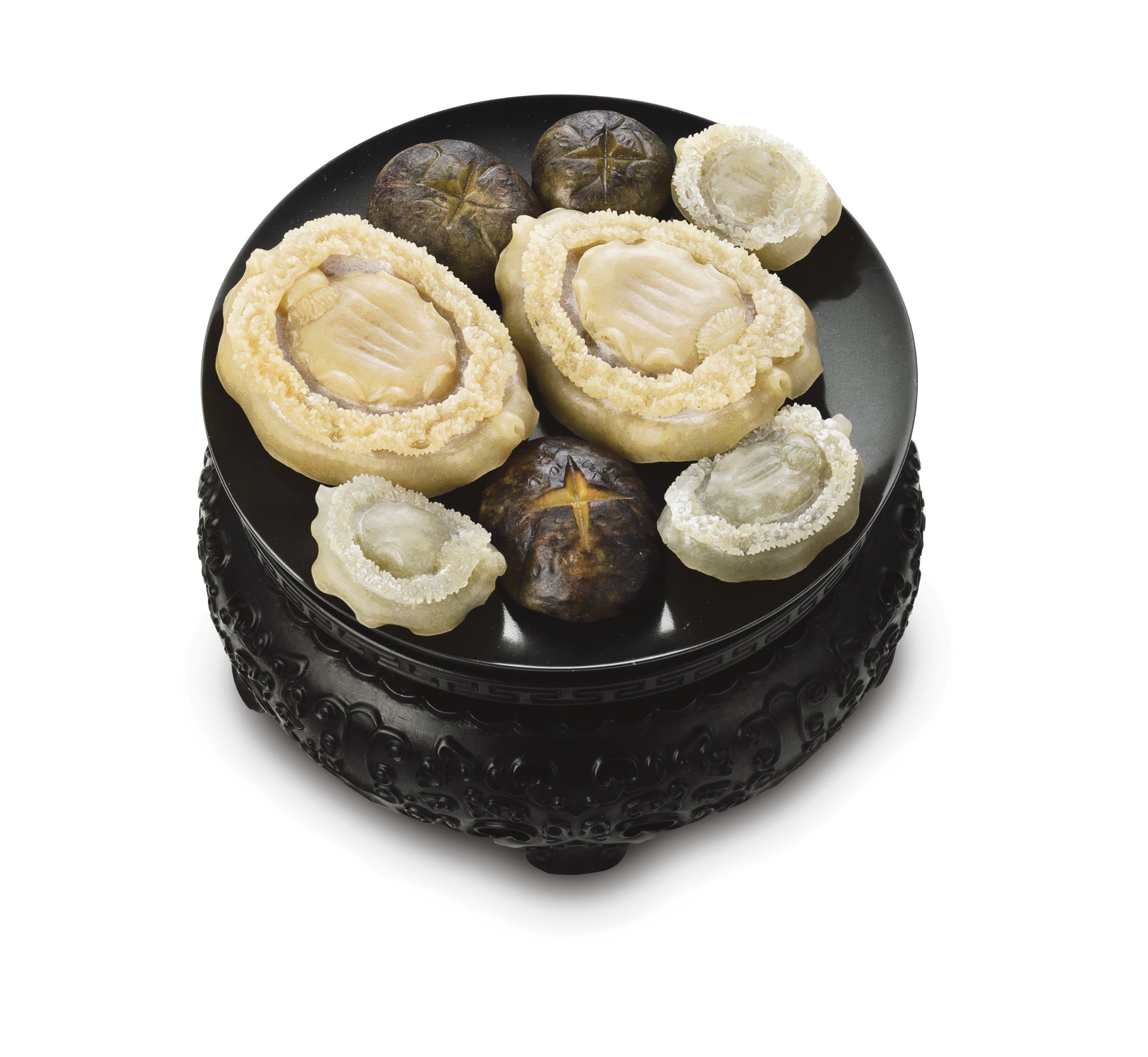 A GROUP OF JADEITE CARVINGS