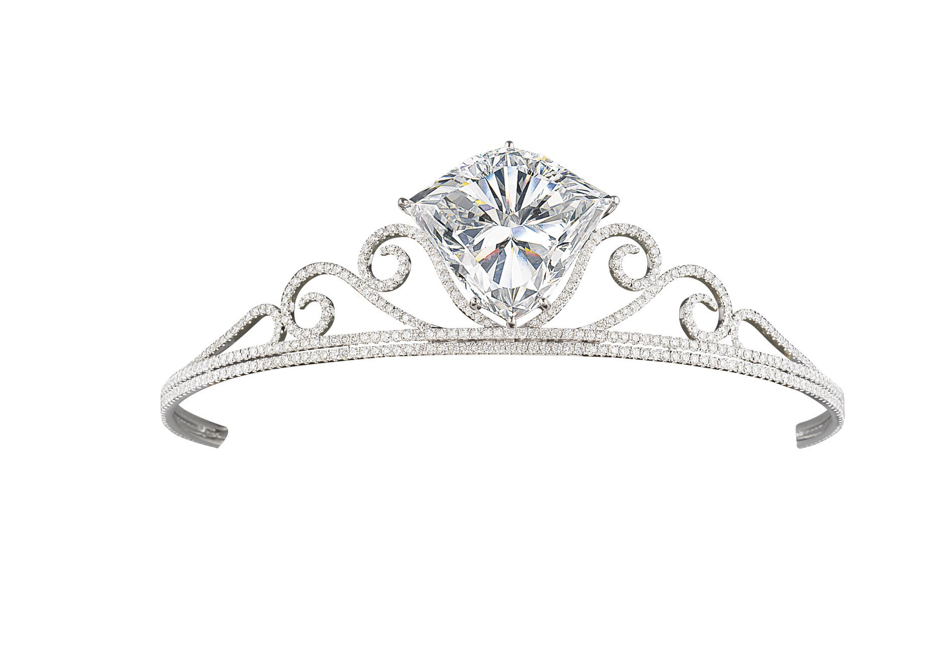 A MAGNIFICENT DIAMOND TIARA