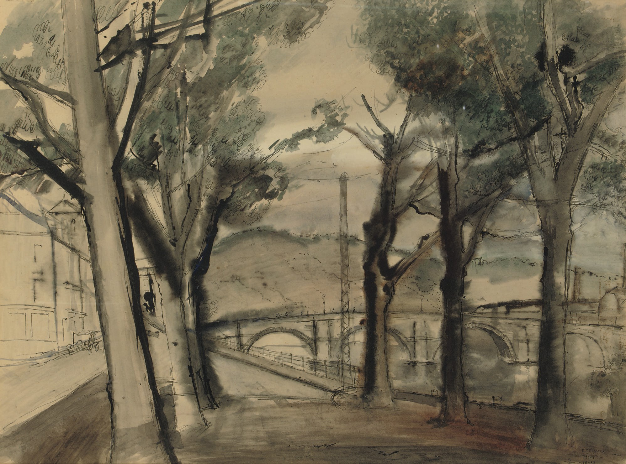 Paul Delvaux (BELGIAN, 1879-1994)