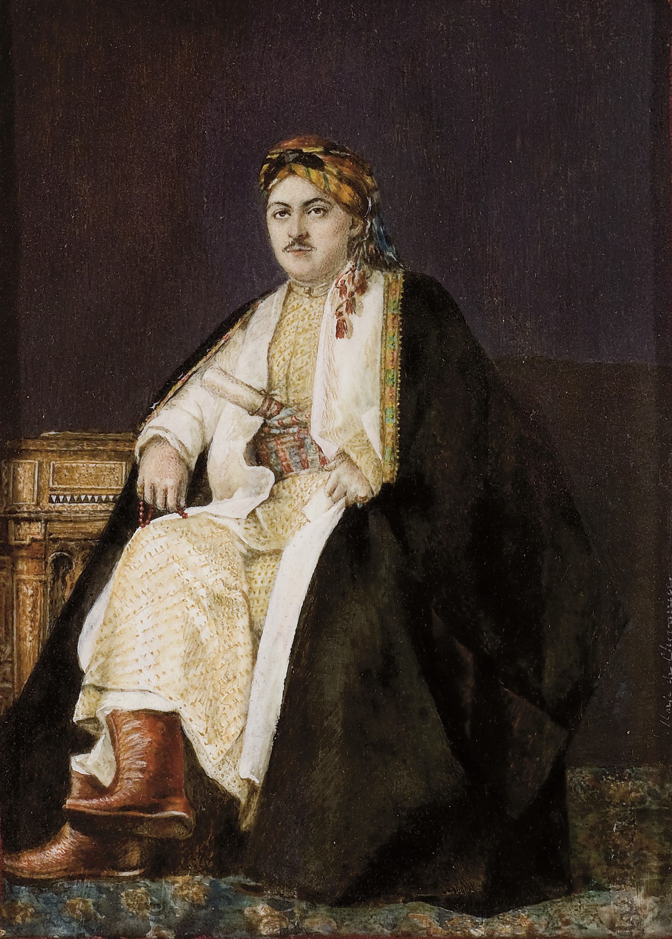 MARIE DE CHEVARRIER (AVANT 1852 - BIARRITZ 1899)