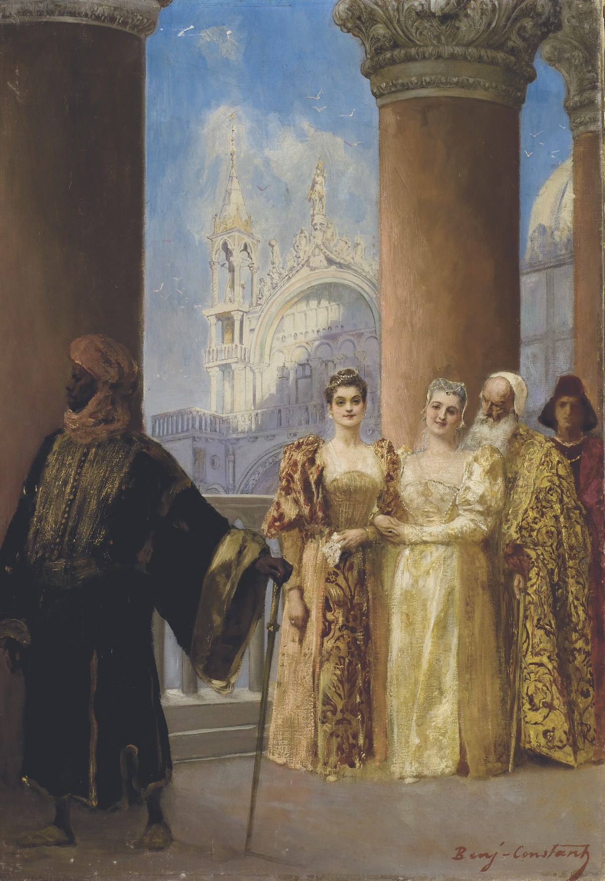 JEAN JOSEPH BENJAMIN CONSTANT (PARIS 1845 - 1902 PARIS)