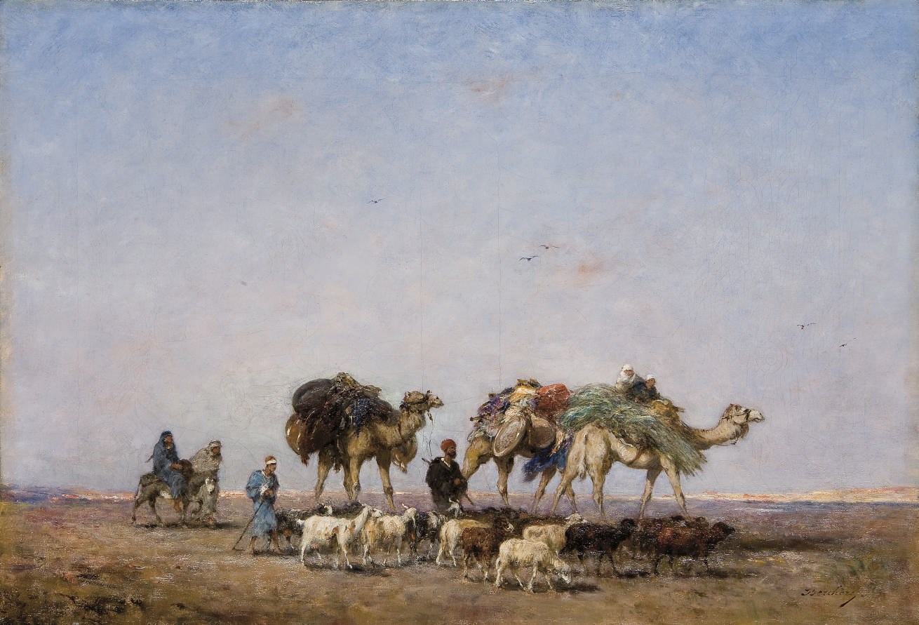 NARCISSE BERCHERE (ETAMPES 1819 - 1891 ASNIERES)