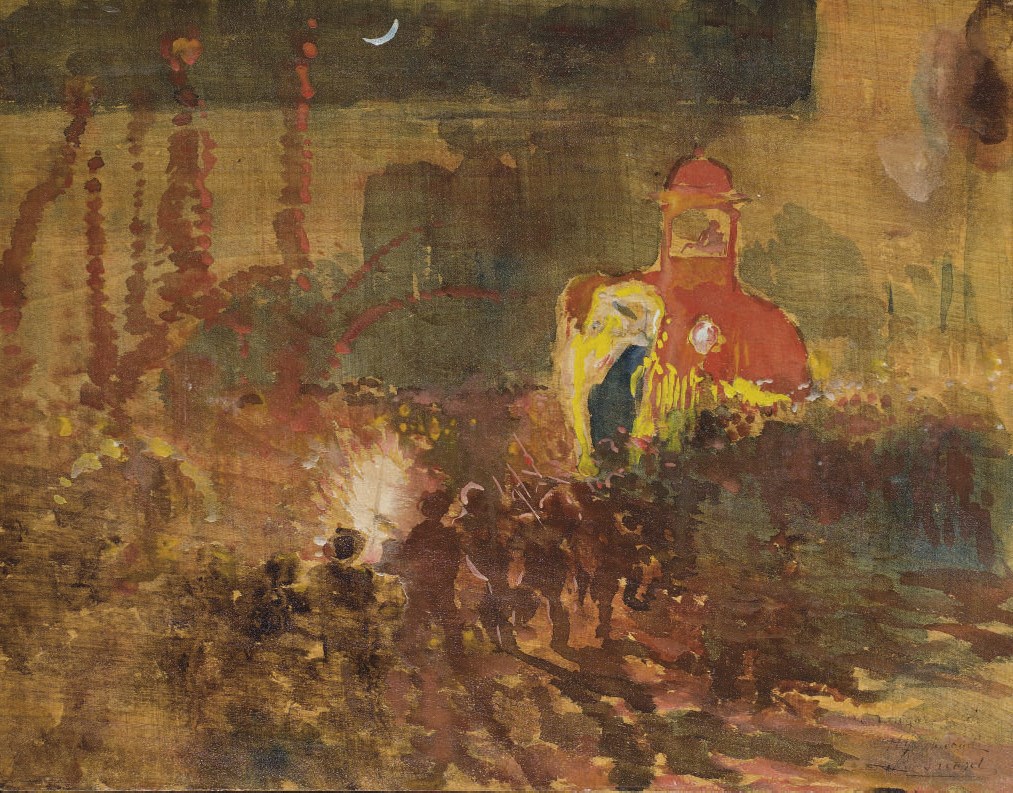 ALBERT BESNARD (PARIS 1849 - 1934 PARIS)