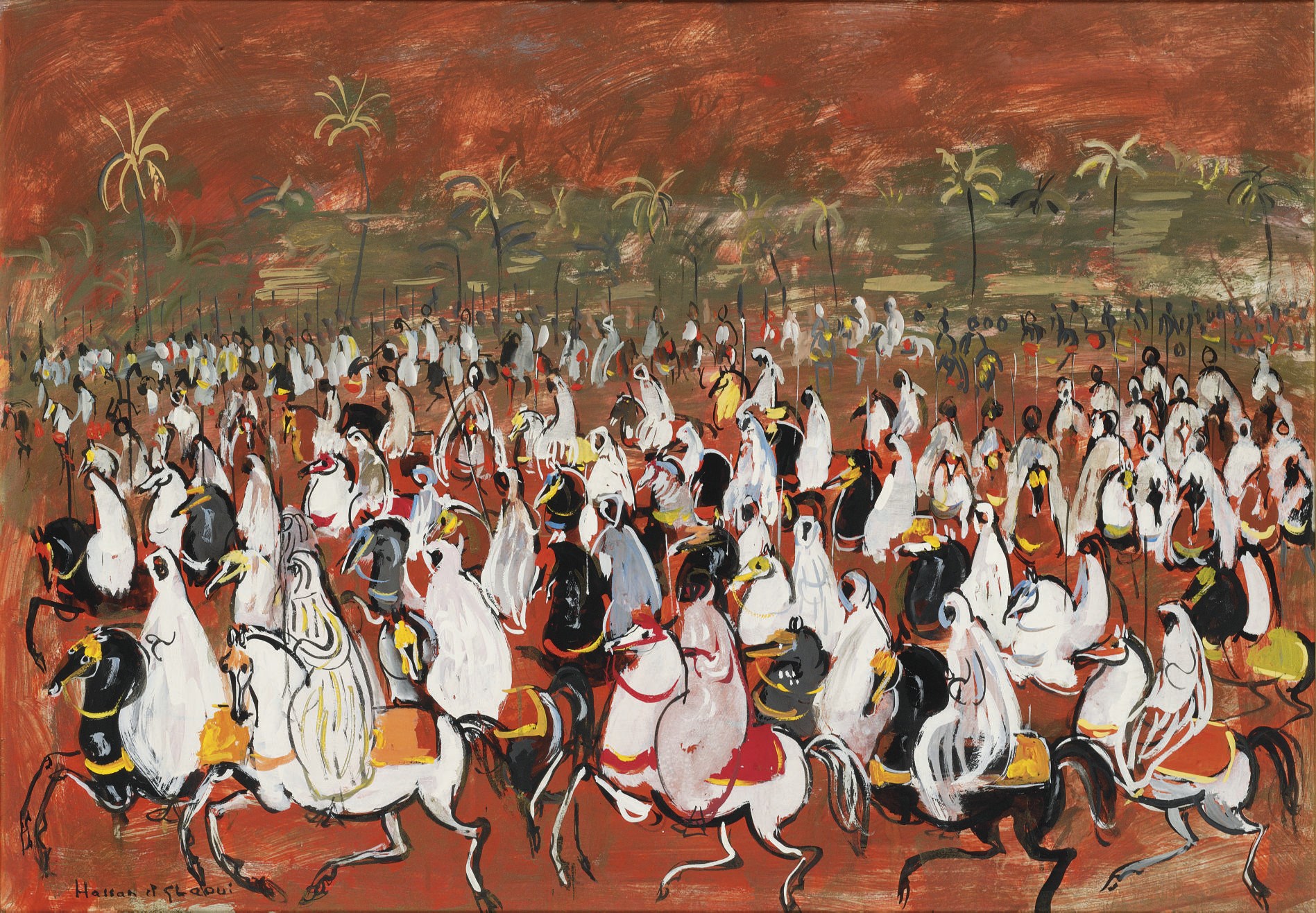 HASSAN EL GLAOUI (NE A MARRAKECH, 1924)