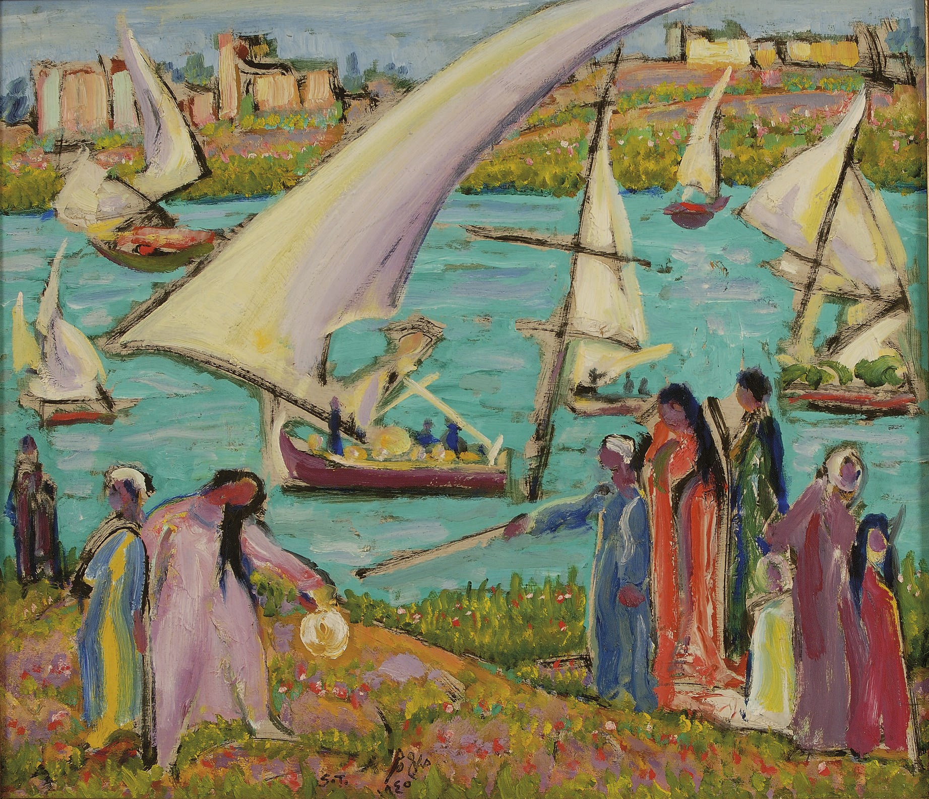 SALAH TAHER (LE CAIRE 1911 - 2006)