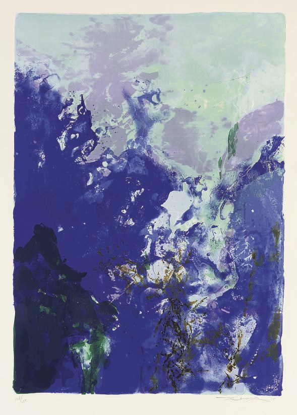 Zao Wou-Ki (B. 1921)