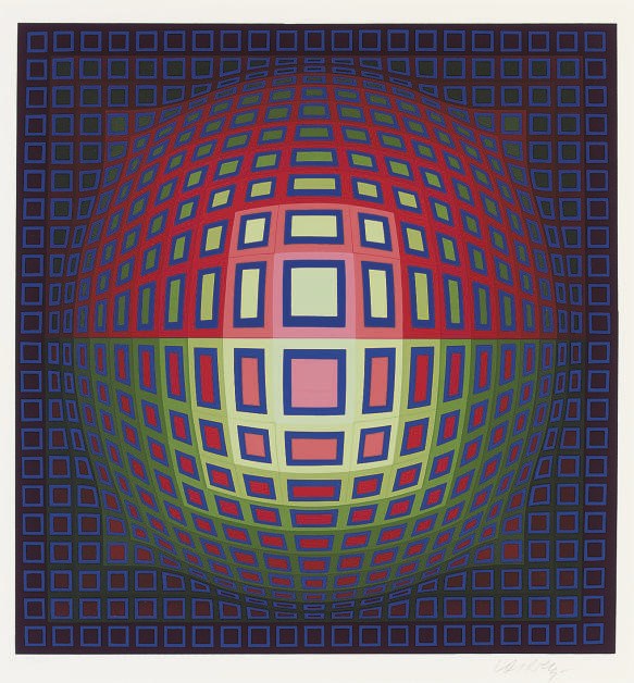 Victor Vasarely, (1908-1997)
