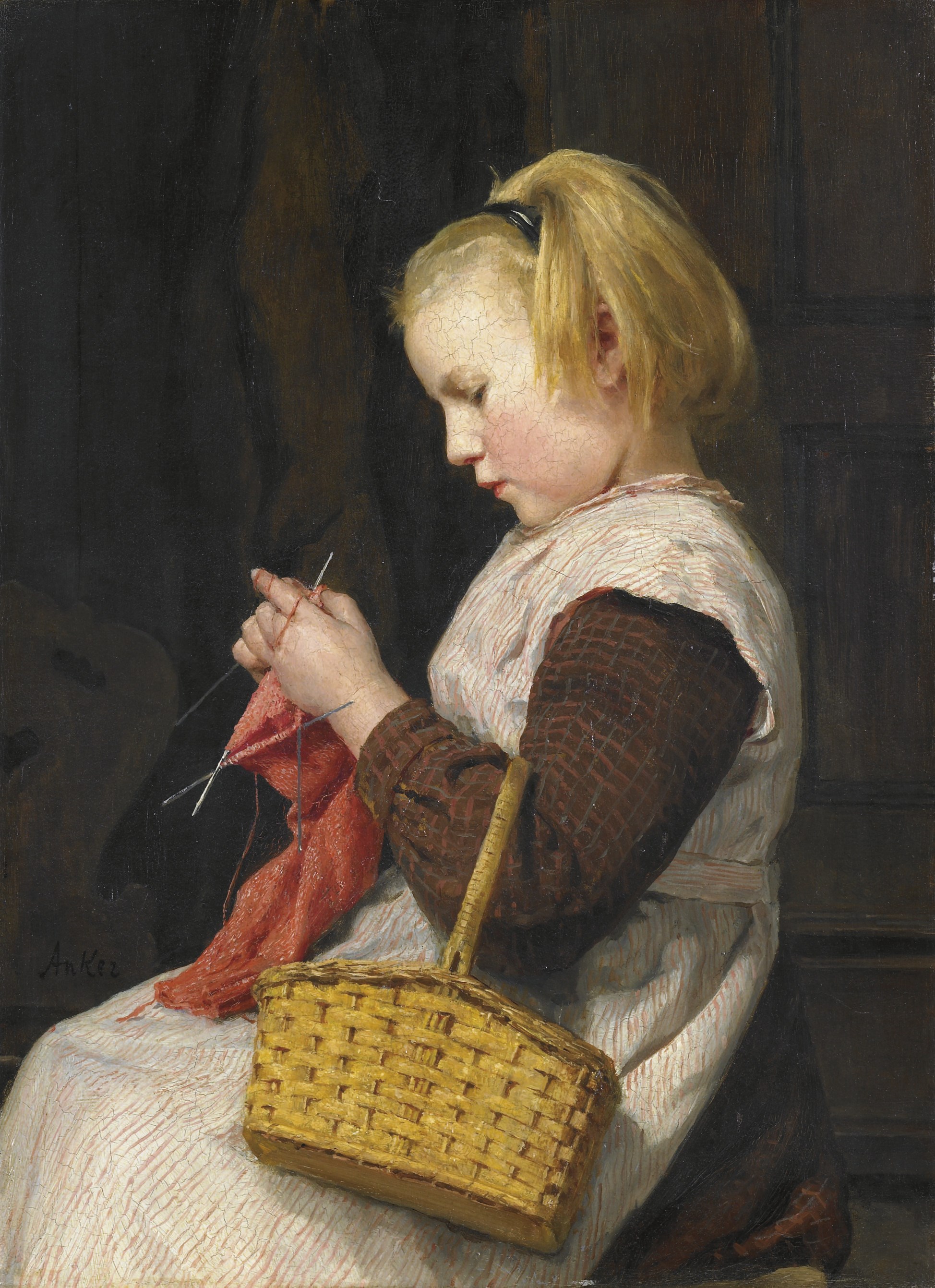 ALBERT ANKER (1831-1910)