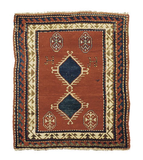 A BOURDJALOU KAZAK RUG,