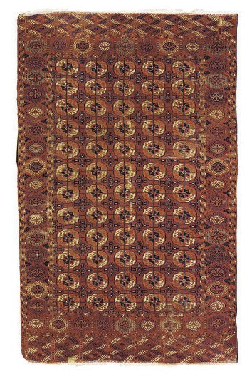 A TEKKE MAIN CARPET,