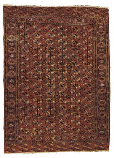 A TEKKE MAIN CARPET,