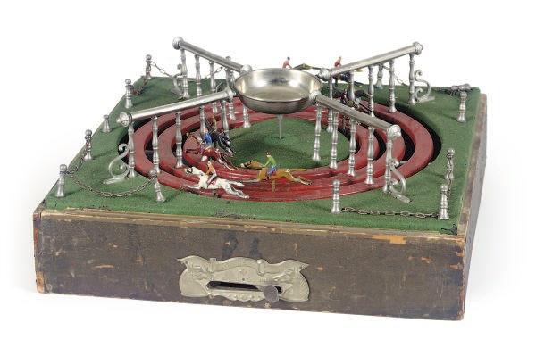 A TABLETOP HORSE RACING DERBY GAME,