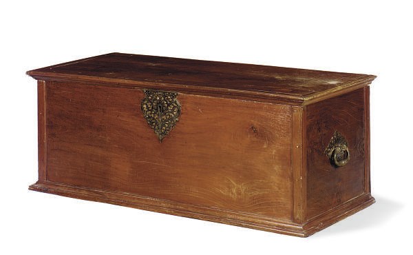 A HARDWOOD TRUNK,