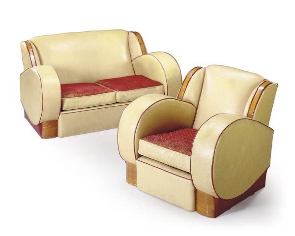 AN ART DECO SALON SUITE,