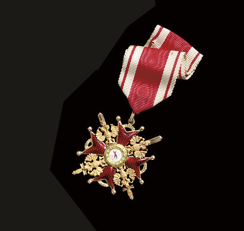 An Order of St Stanislas, third class