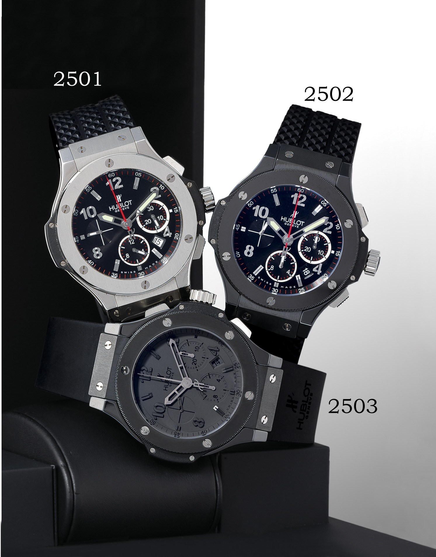 HUBLOT, "BIG BANG STEEL"

STAINLESS STEEL SELF-WINDING CHRONOGRAPH WRISTWATCH WITH DATE DISPLAY