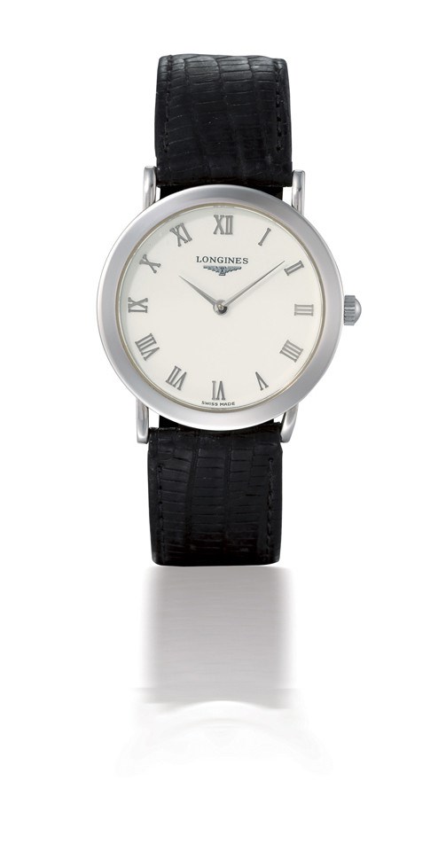LONGINES.

950 PLATINUM MANUAL-WINDING WRISTWATCH