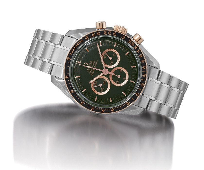 OMEGA, "SPEEDMASTER PROFESSIONAL, APOLLO 15 - SCOTT WORDEN IRWIN"

STAINLESS STEEL SELF-WINDING CHRONOGRAPH BRACELET WATCH, LIMITED EDITION OF 1,971 PIECES FOR THE 35TH ANNIVERSARY OF THE APOLLO 15TH MISSION TO THE MOON