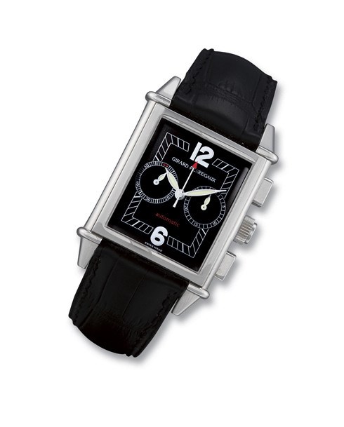 GIRARD-PERREGAUX, "VINTAGE CHRONOGRAPHE"

STAINLESS STEEL SELF-WINDING RECTANGULAR CHRONOGRAPH WRISTWATCH, LIMITED EDITION OF 2,001 PIECES
