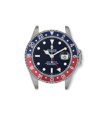 ROLEX, "GMT-MASTER II" REF. 16700

STAINLESS STEEL SELF-WINDING TWO-TIME-ZONE BRACELET WATCH WITH SWEEP SECONDS AND DATE DISPLAY