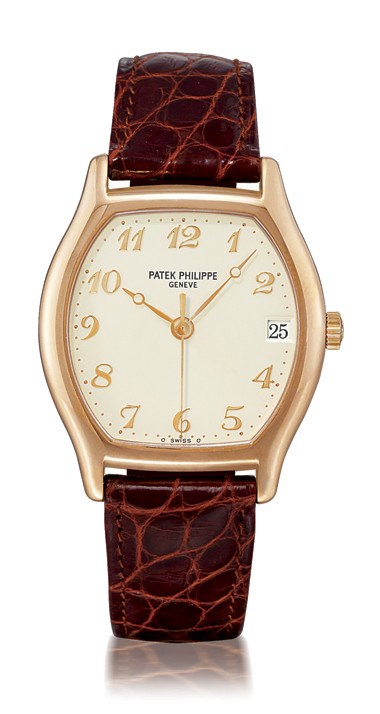 PATEK PHILIPPE, "GONDOLO TONNEAU" REF. 5030J

18K GOLD SELF-WINDING TONNEAU-SHAPED WRISTWATCH WITH SWEEP SECONDS, DATE DISPLAY AND BREGUET NUMERALS