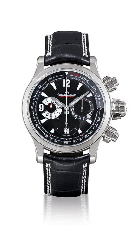 JAEGER-LECOULTRE, "MASTER COMPRESSOR CHRONOGRAPH"

STAINLESS STEEL SELF-WINDING CHRONOGRAPH WRISTWATCH WITH DATE DISPLAY