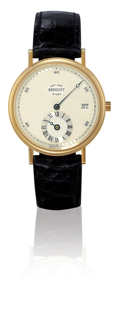 BREGUET, "JUBILÉE"

LIMITED EDITION 18K GOLD SELF-WINDING WRISTWATCH WITH REGULATOR DIAL