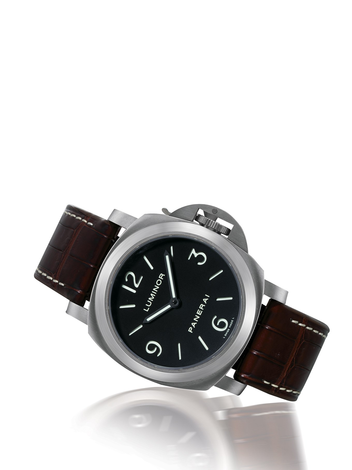 PANERAI, "LUMINOR BASE"

TITANIUM MANUAL-WINDING WRISTWATCH