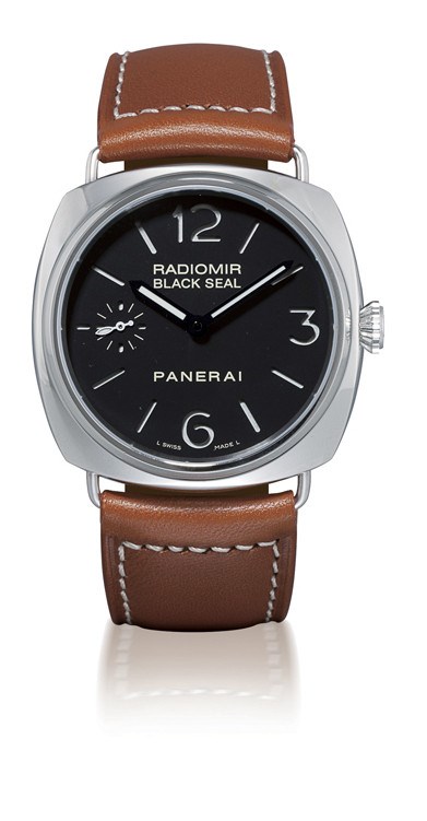 PANERAI, "RADIOMIR BLACK SEAL"

STAINLESS STEEL MANUAL-WINDING CUSHION-SHAPED WRISTWATCH WITH SMALL SECONDS
