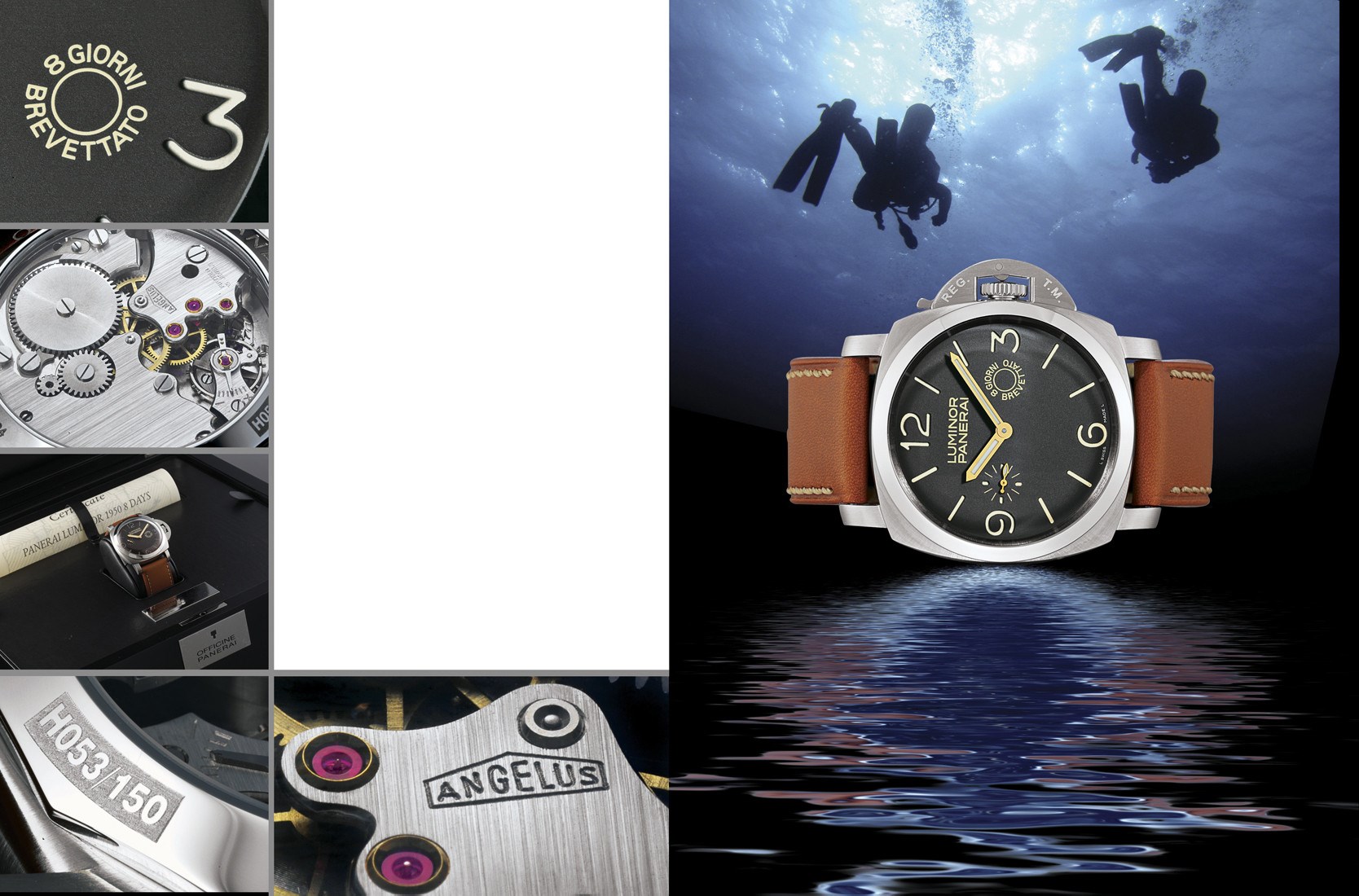 PANERAI, "LUMINOR 1950 8 DAYS" ANGELUS FIDDY

HISTORICAL, INTENTAIONLLY RARE, STAINLESS STEEL MANUAL-WINDING WRISTWATCH WITH SMALL SECONDS, EIGHT-DAY POWER RESERVE AND NEW OLD STOCK ANGELUS MOVEMENT, UNIQUE EDITION OF 150 PIECES
