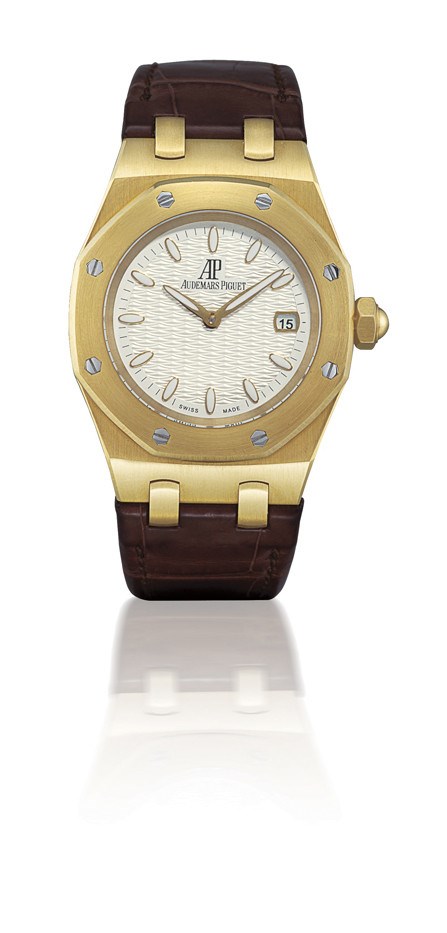 AUDEMARS PIGUET, "LADY ROYAL OAK"

LADY'S 18K GOLD TONNEAU-SHAPED WRISTWATCH