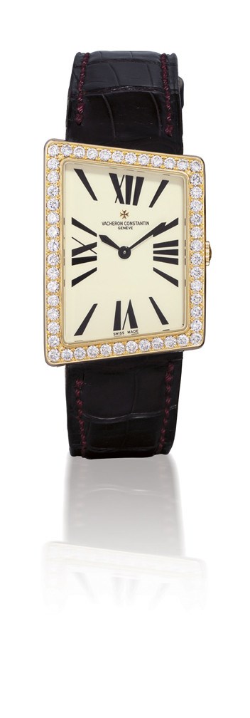 VACHERON CONSTANTIN, "1972"

LIMITED EDITION LADY'S 18K PINK GOLD AND DIAMOND-SET MANUAL-WINDING ASYMMETRIC WRISTWATCH