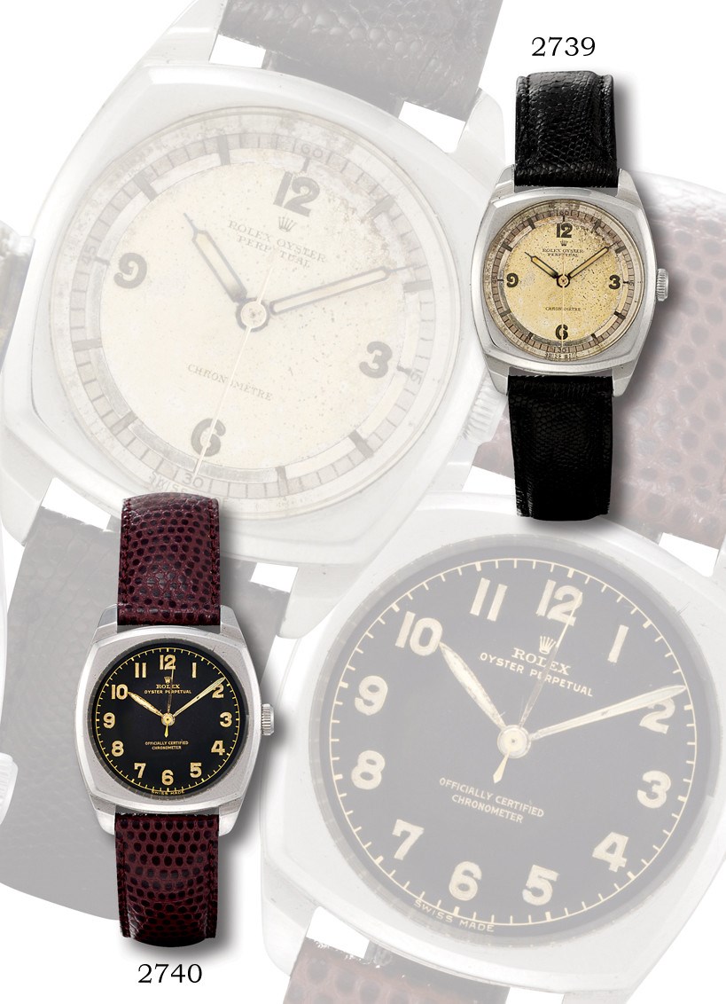 ROLEX, "OYSTER PERPETUAL CHRONOMETRE" REF. 4961

STAINLESS STEEL SELF-WINDING CUSHION-SHAPED WRISTWATCH WITH SWEEP SECONDS