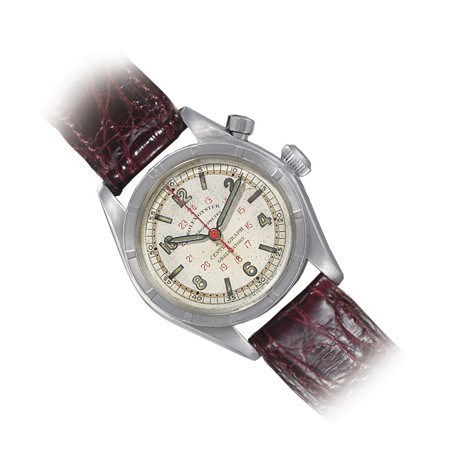ROLEX, "OYSTER CHRONOMETRE - CENTREGRAPH" REF. 3462

EXTREMELY RARE, STAINLESS STEEL MANUAL-WINDING SINGLE-BUTTON CHRONOGRAPH OBSERVATORY WRISTWATCH
