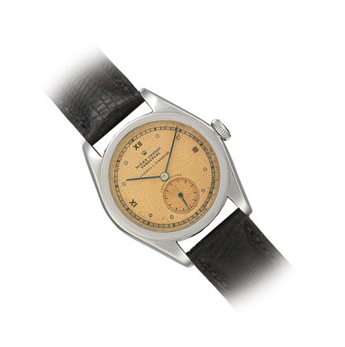 ROLEX, "OYSTER PERPETUAL" REF. 3370

STAINLESS STEEL SELF-WINDING WRISTWATCH WITH SMALL SECONDS