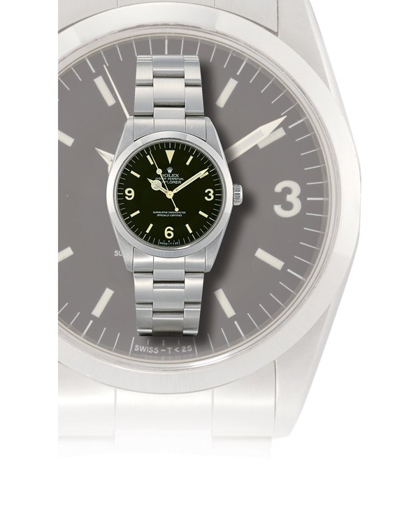 ROLEX, "EXPLORER" REF. 1016

STAINLESS STEEL SELF-WINDING BRACELET WATCH WITH SWEEP SECONDS